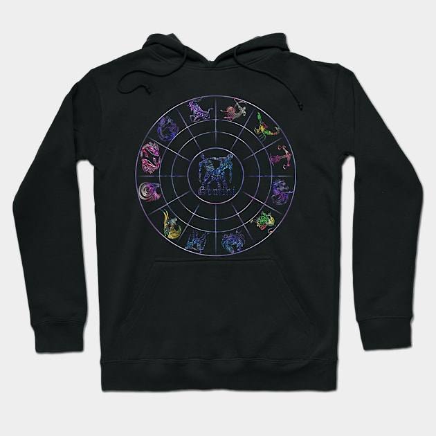 New zodiac 12 in 1 - gemini Hoodie by INDONESIA68